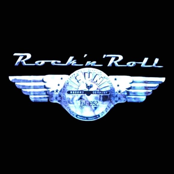 SUN RECORDS  T-Shirt by LOGO  with Tags Licensed LARGE BLACK Men's LG **NEW** - Picture 4 of 9